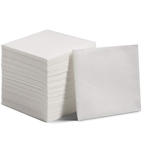 150 Count PLAIN White beverage/cocktail napkins for wedding/party/event 2ply, 150 Count PLAIN White beverage/cocktail napkins for wedding/party/event 2ply,